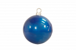 100 cm blue Christmas ball in fiberglass