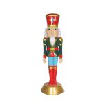 American Christmas Nutcracker 6ft (Red and Green)