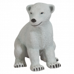 Sitting Polar Bear Baby