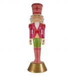 American Christmas Nutcracker 4ft (Pink)