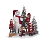 Puppet Santa's with Snowman