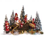 Puppet Santa with Sleigh