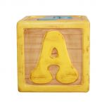 Letter Block "U,F,A,P,Z,J" (Blue)