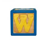 Letter Block "S,I,W,C,H,M" (Blue)