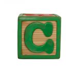 Letter Block "S,I,W,C,H,M" (Green)