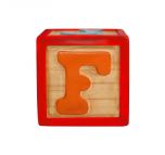 Letter Block "U,F,A,P,Z,J" (Red)