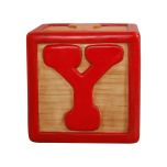 Letter Block "Y,T,B,E,N,L" (Red)
