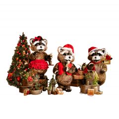 Raccoon Christmas Band