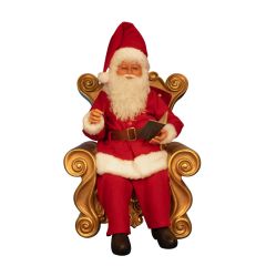 Reading Santa with Santa Chair