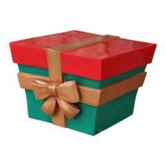 Christmas Parcel 60 cm (Red & Green)