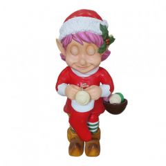Knitting Elf (Red)