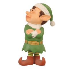Grumpy Santa Elf (Green)