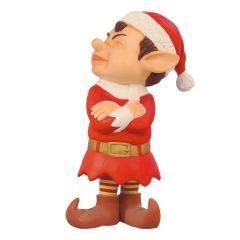 Grumpy Santa Elf (Red)