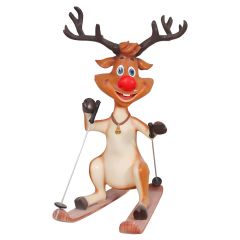 Skiing Reindeer