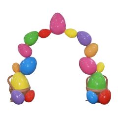 Easter Egg Arch (Plain Colors 2)