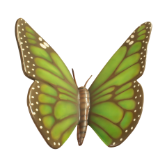 Big Green Butterfly