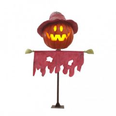 Giant Pumpkin scarecrow "Happy"