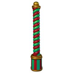 Candy Cane pillar