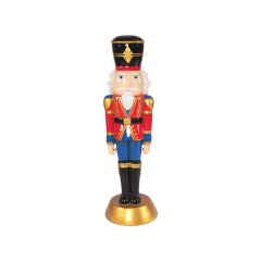 American Christmas Nutcracker 4ft - Red & Blue