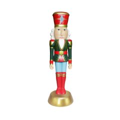 American Christmas Nutcracker 6ft (Red and Green)