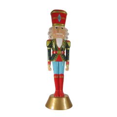 American Christmas Nutcracker 9ft (Red and Green)