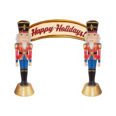 American Christmas Nutcracker Archway (Red & Blue)