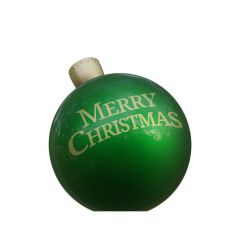 Green Ornament "SILVER MC"