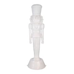 American Christmas Nutcracker 9ft. - All White