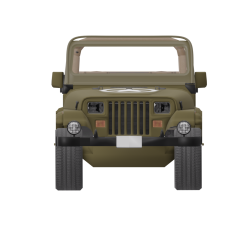 Army Jeep Family Size