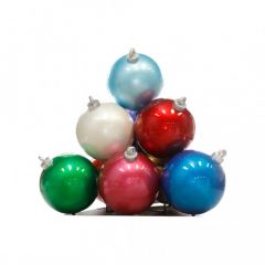 Chirtsmas Ball Stack (10) (Multi-Color)