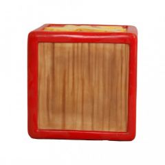 Letter Block - Red
