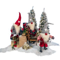 Nordic Santa with Cart