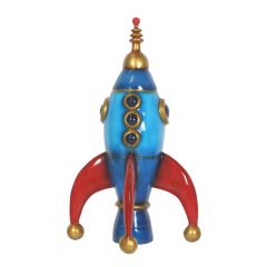 Toy Spaceship (Blue)