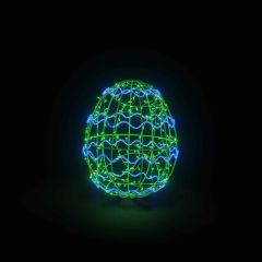 Easter Light Egg 1 (Green & Blue)