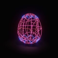 Easter Light Egg 4 (Pink & Blue)