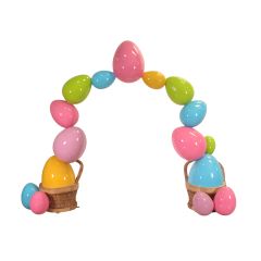 Easter Egg Arch (Plain Colors)