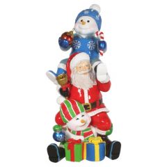 Santa and Snowman Stacking