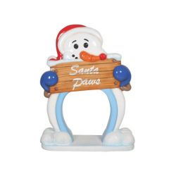 Santa Paws - Snowman