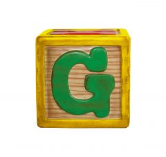 Letter Block "K,O,V,G,D,R" (Yellow)