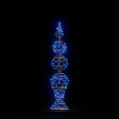 Ornament Tower "Night Blue"