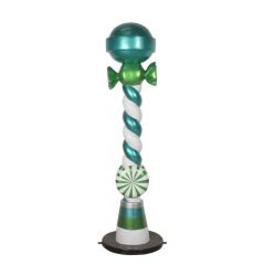 Candy Lamp Post (Cyan)