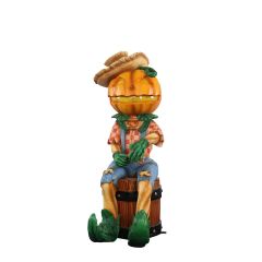 Pumpkin Scarecrow Spoon Player