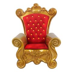 Santa Chair (Gold & Red)
