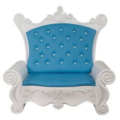 Santa Sofa (White & Blue)