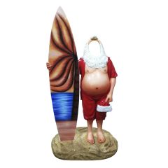 Santa On Beach Photo Op