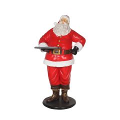 Santa with Tray