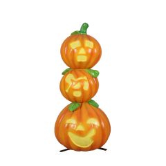 Silly Pumpkin Stack for Unique Halloween Decor