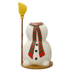 Snowman with Broom Photo Op