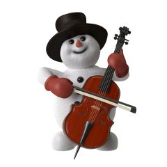Snowman With Cielo