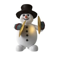 Snowman With Cymbals